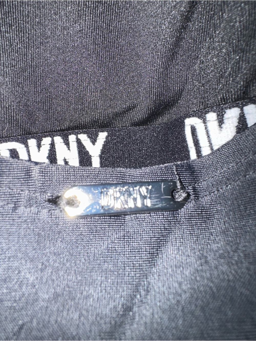 DKNY Black One-Piece Swimsuit - Picture 5 of 5